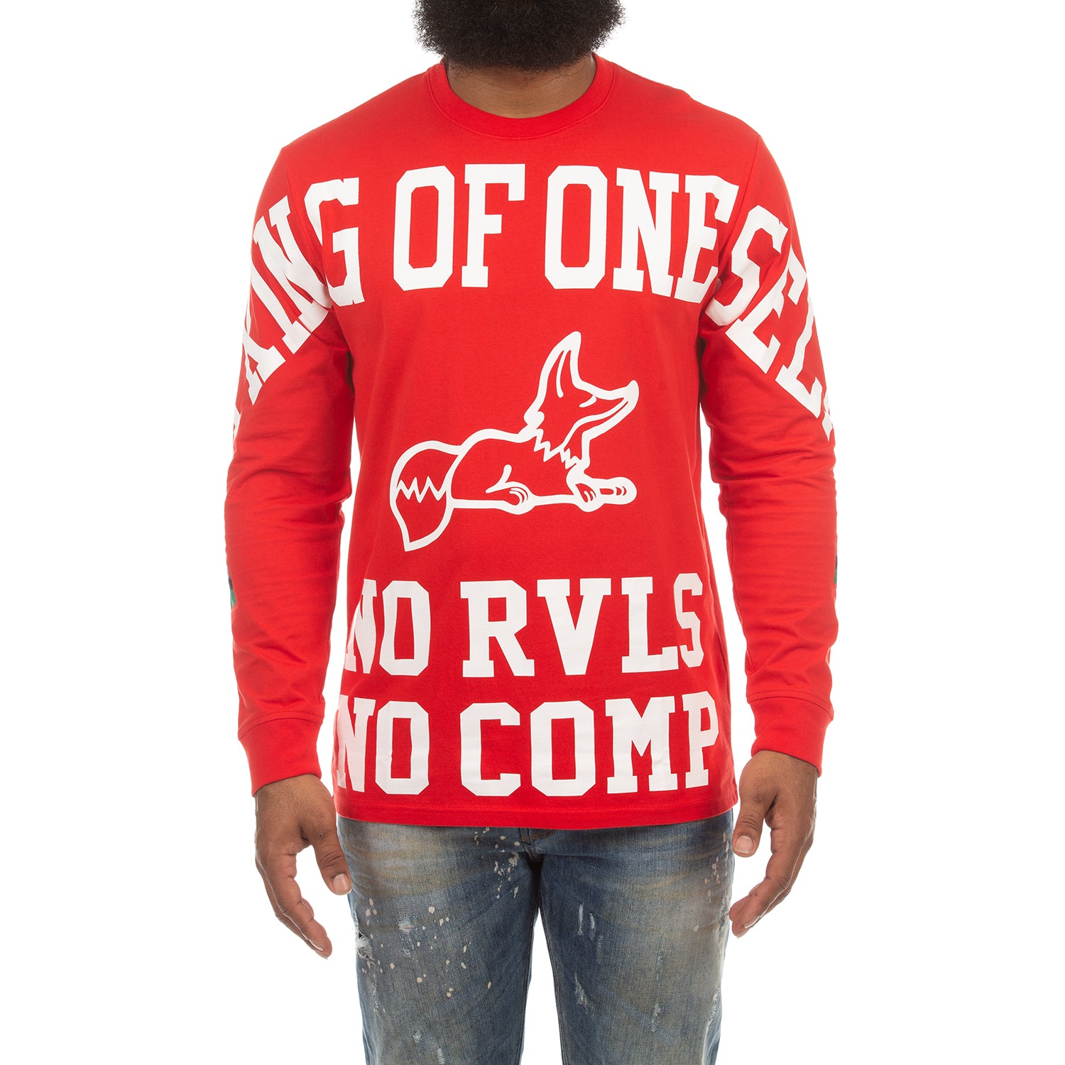 No Rvls No Comp Crew (Racing Red)