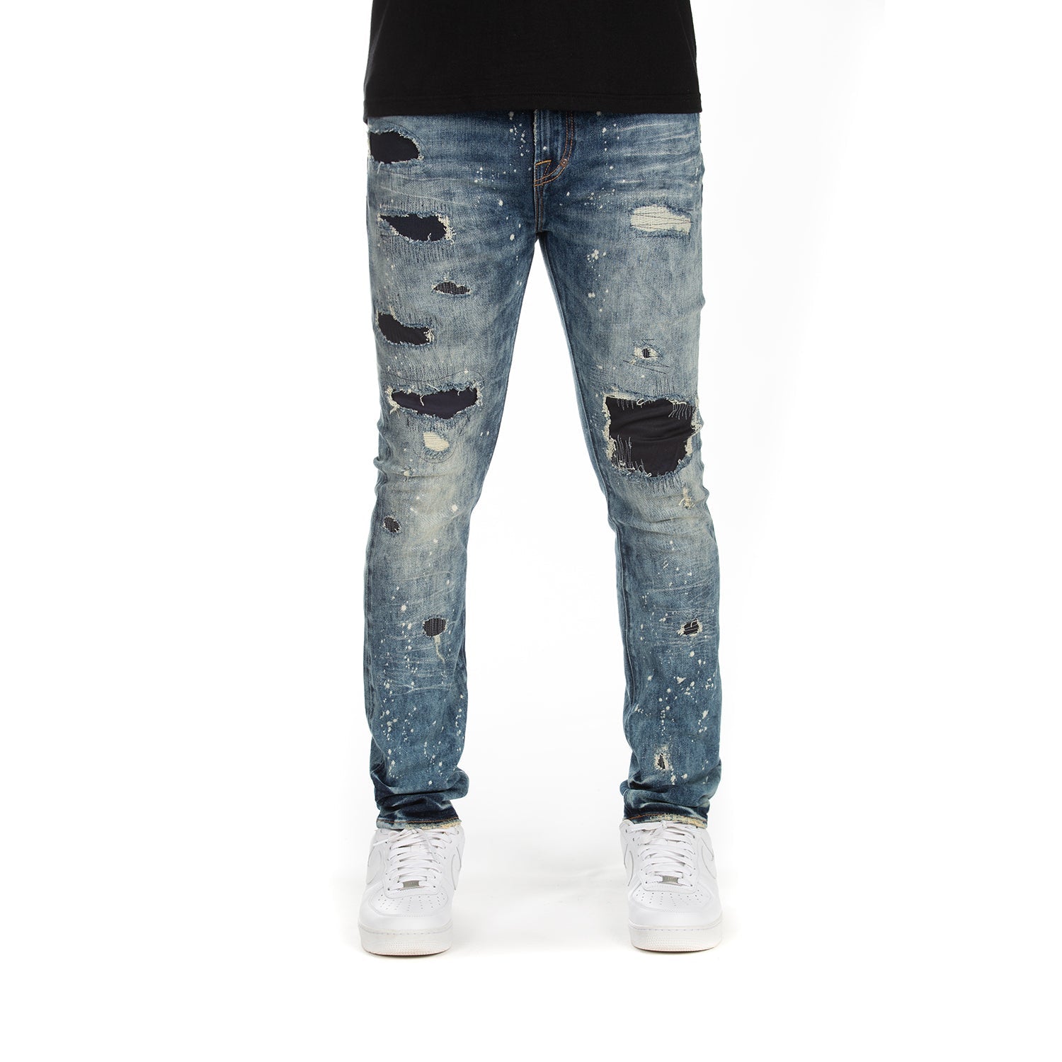 AKOO Distressed outlet Denim, Skinny Jeans