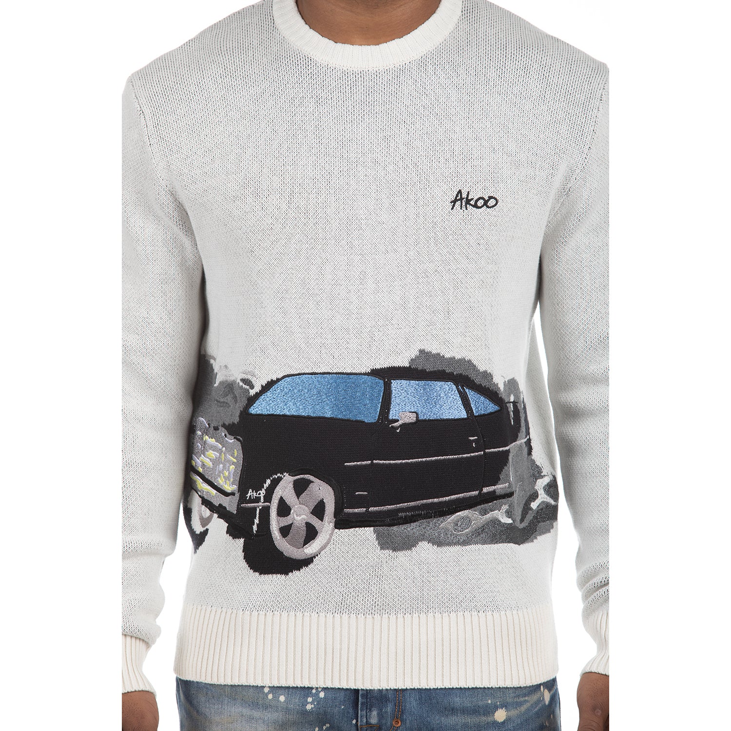 Smoke Sweater (Whisper White)