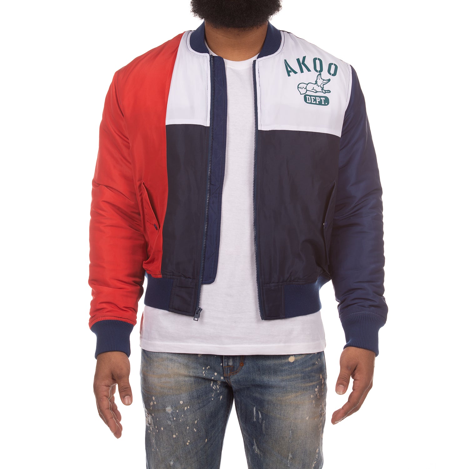 Flight Bomber Jacket (Blue Depths)