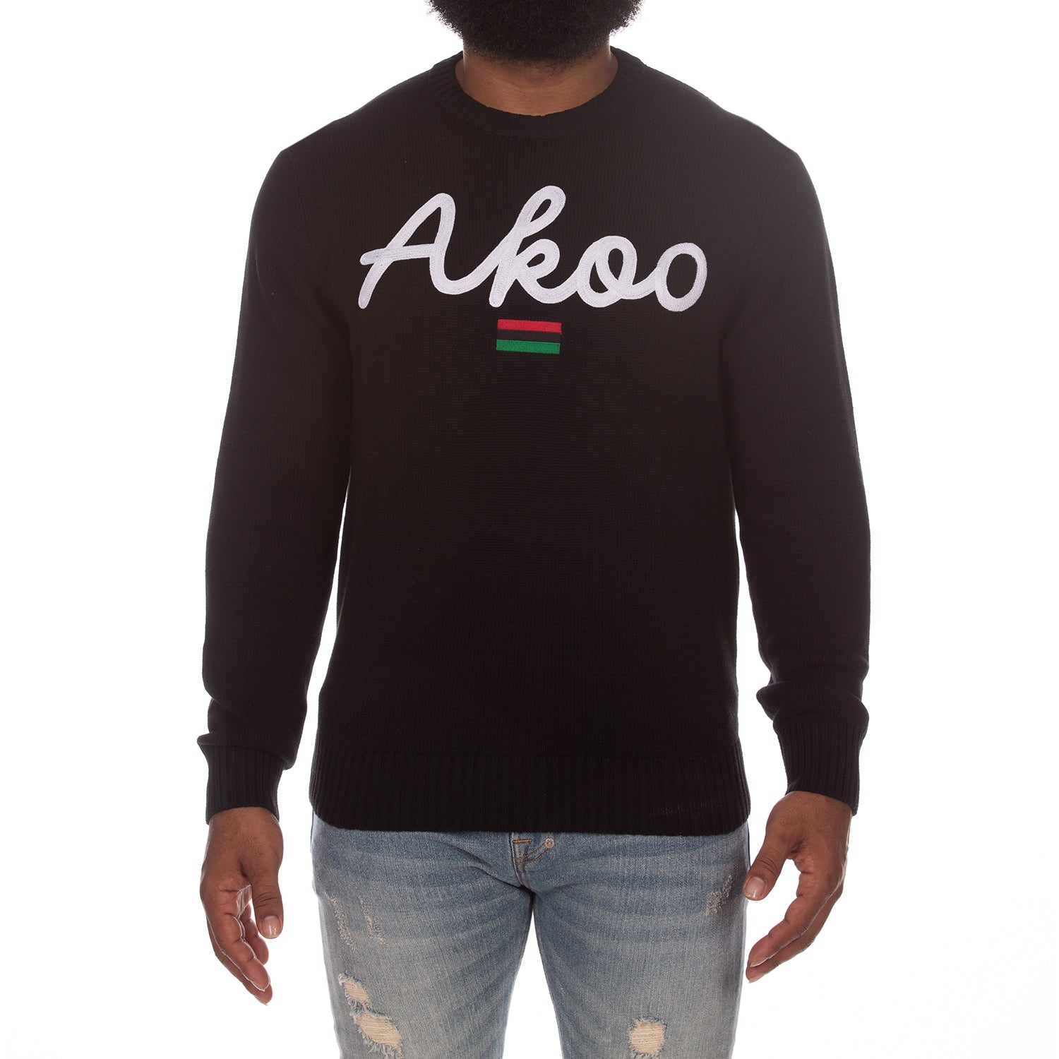 Scripted Sweater (Black)