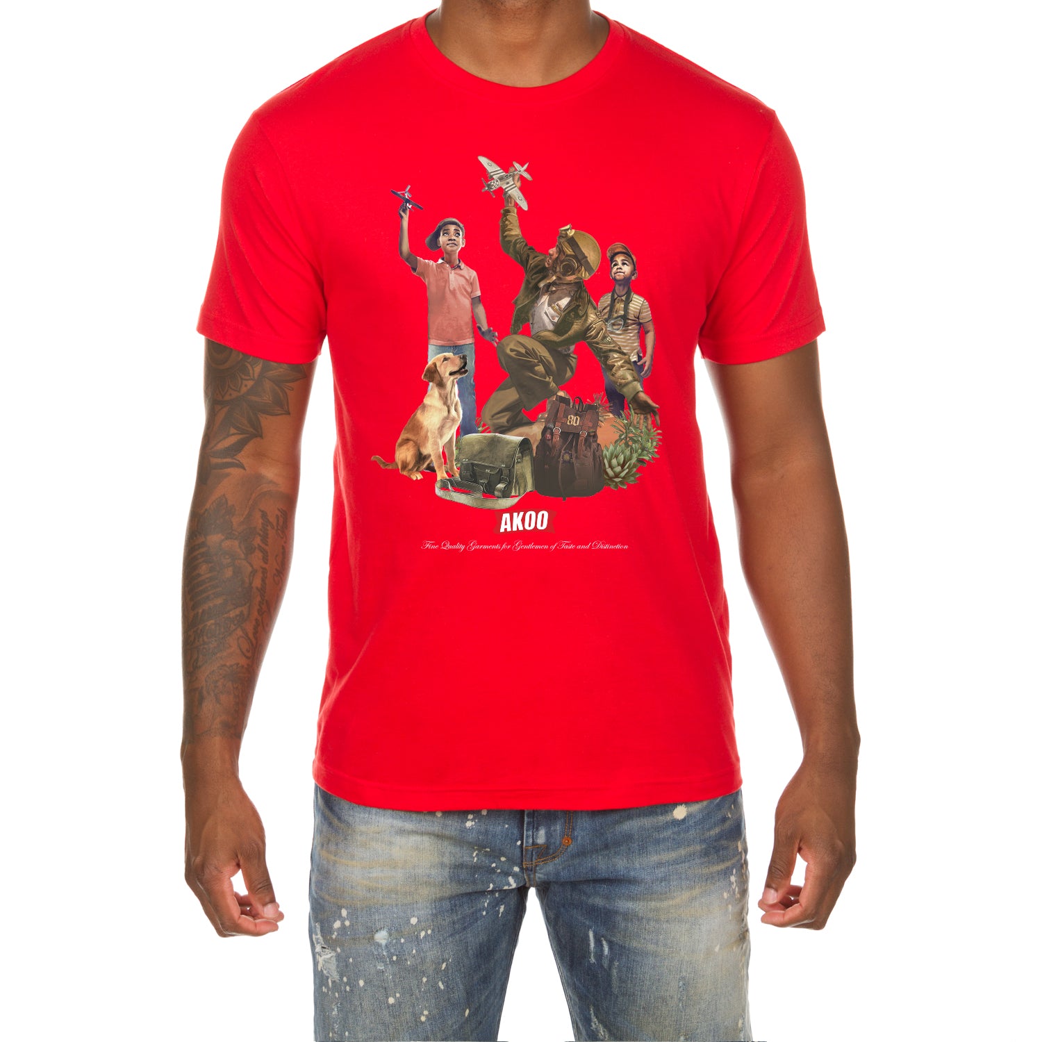 Marauders SS Tee (Red)