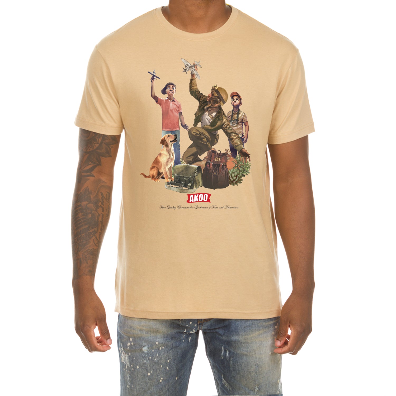 Marauders SS Tee (Sand)