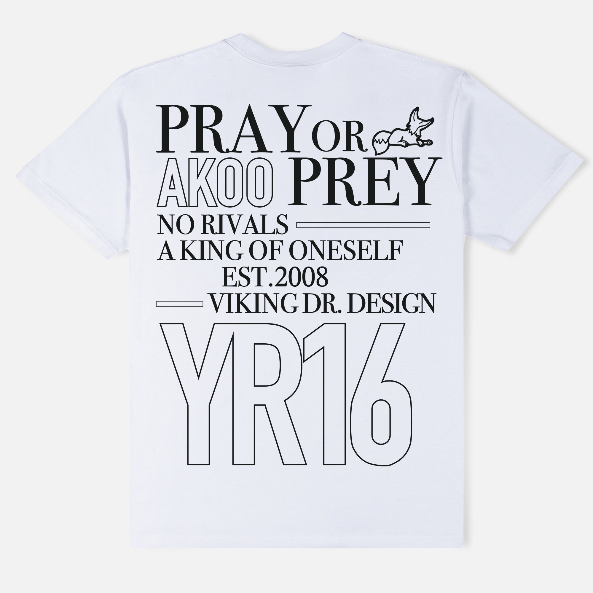 Duck Ya Head SS Tee (White)