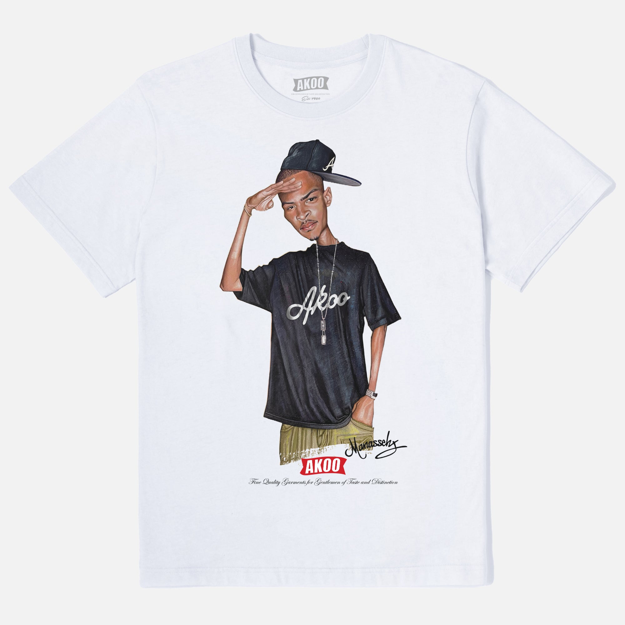 Salute SS Tee (White)