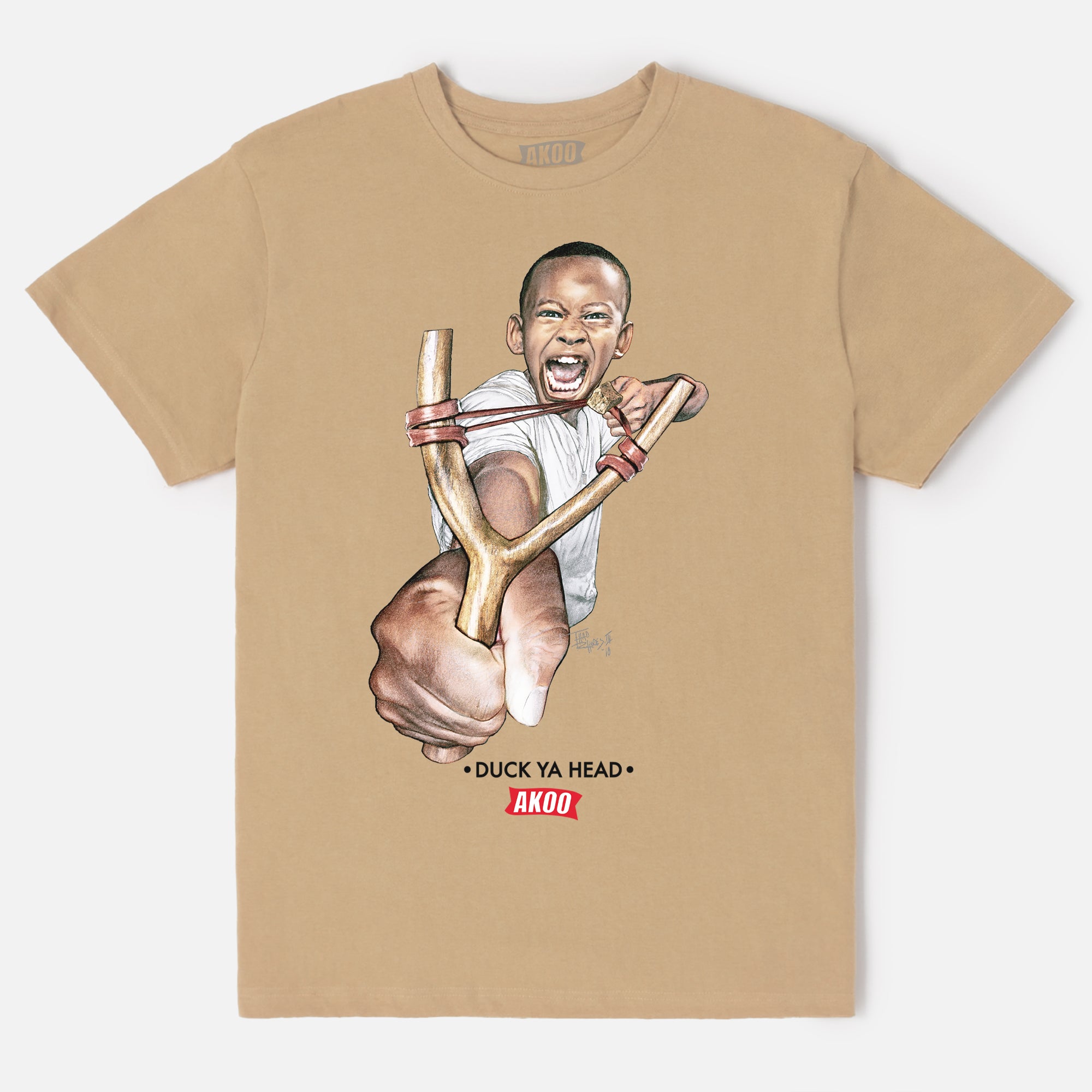 Duck Ya Head SS Tee (Sand)