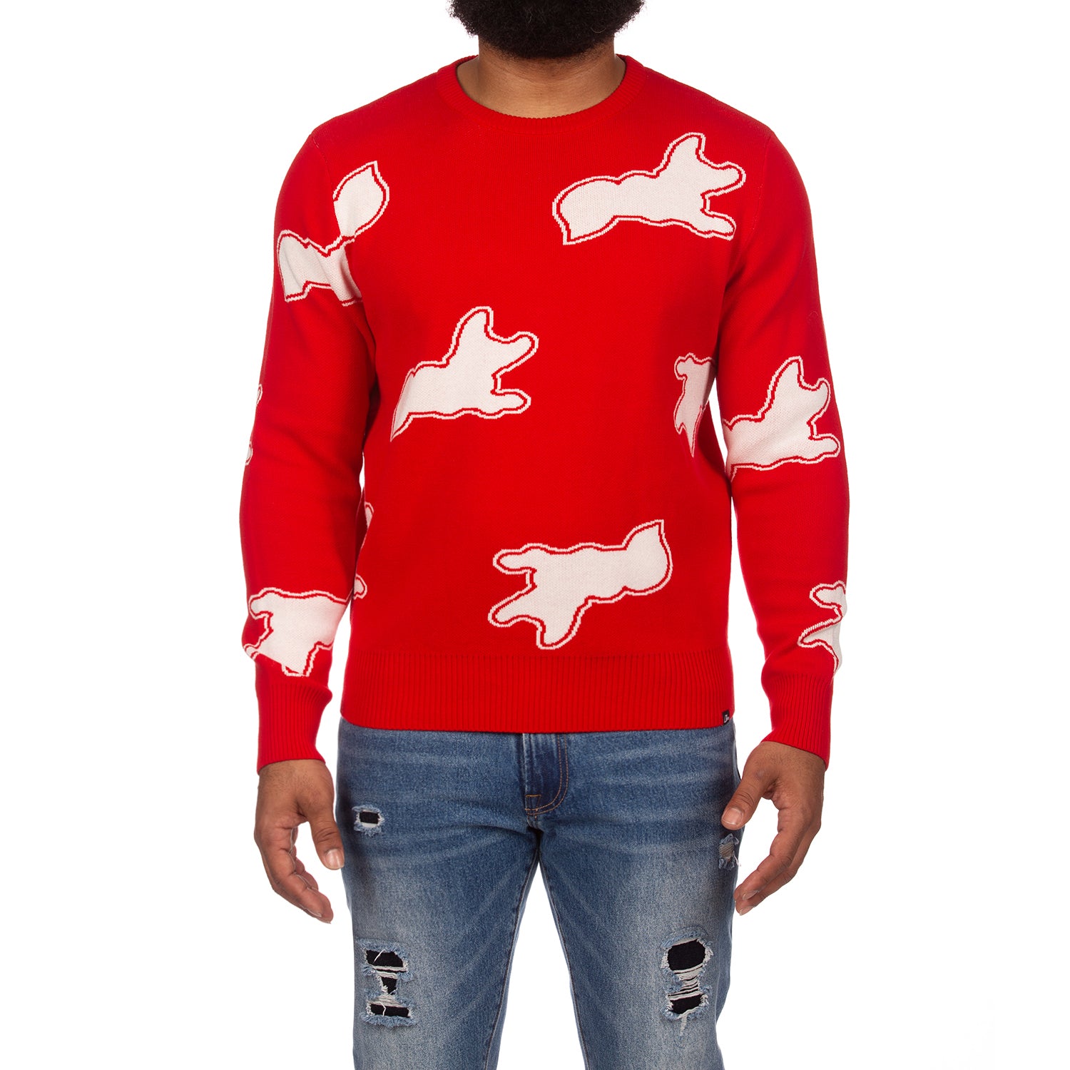 Snobby Bond Sweater (Racing Red)