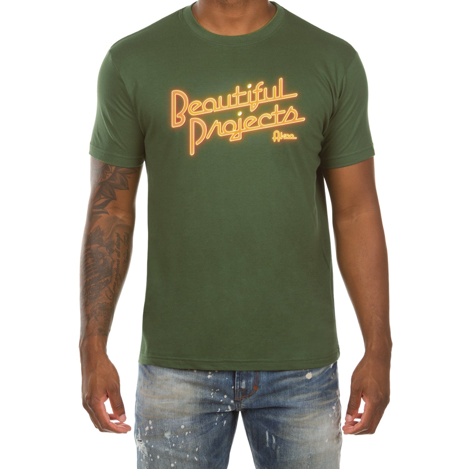 Neon BP SS Tee (Greener Pastures)