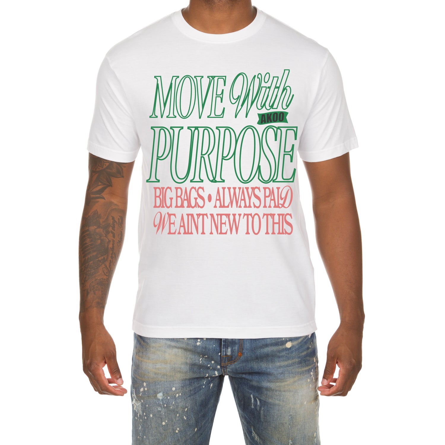 Purpose SS Tee (White)