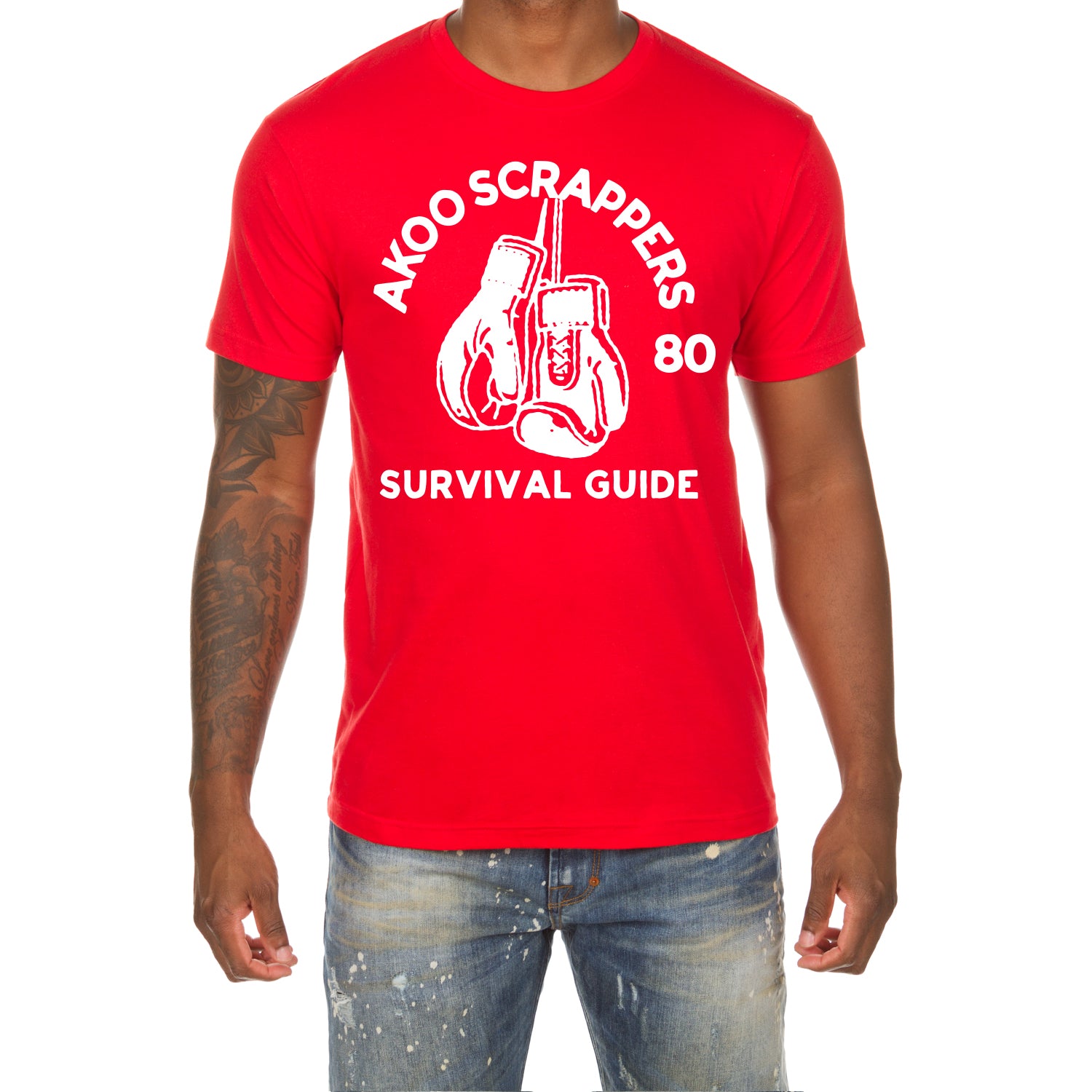 Survival Guide SS Tee (Red)