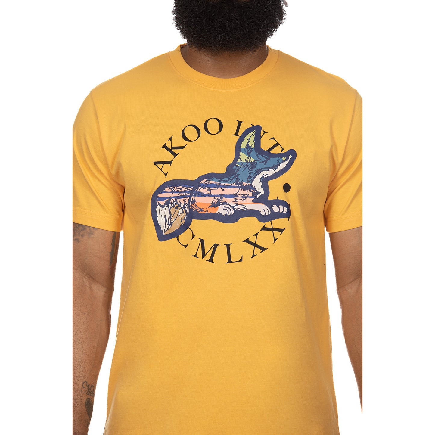 Akoo Mens Snobby Intl SS Knit (Yellow)