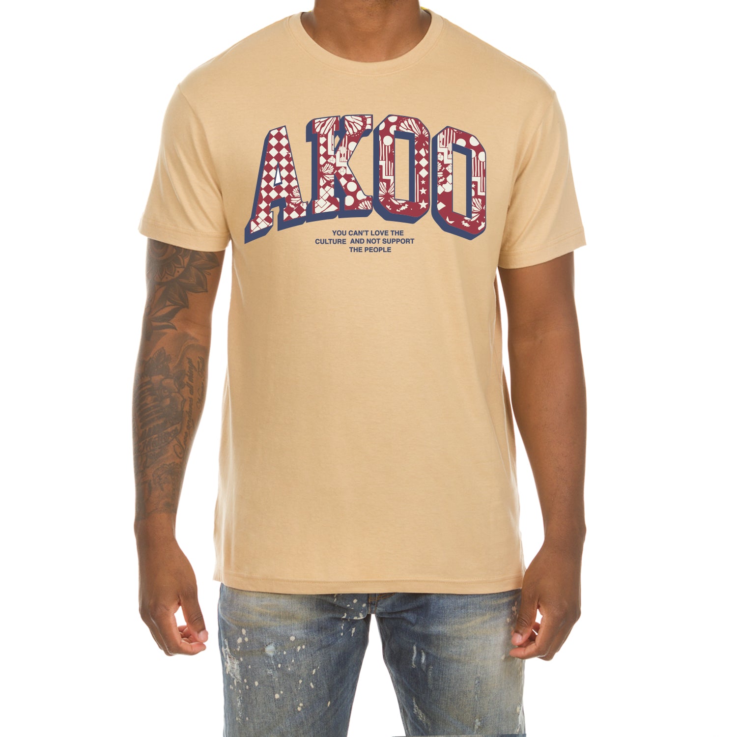 AKOO SS Tee (Sand)