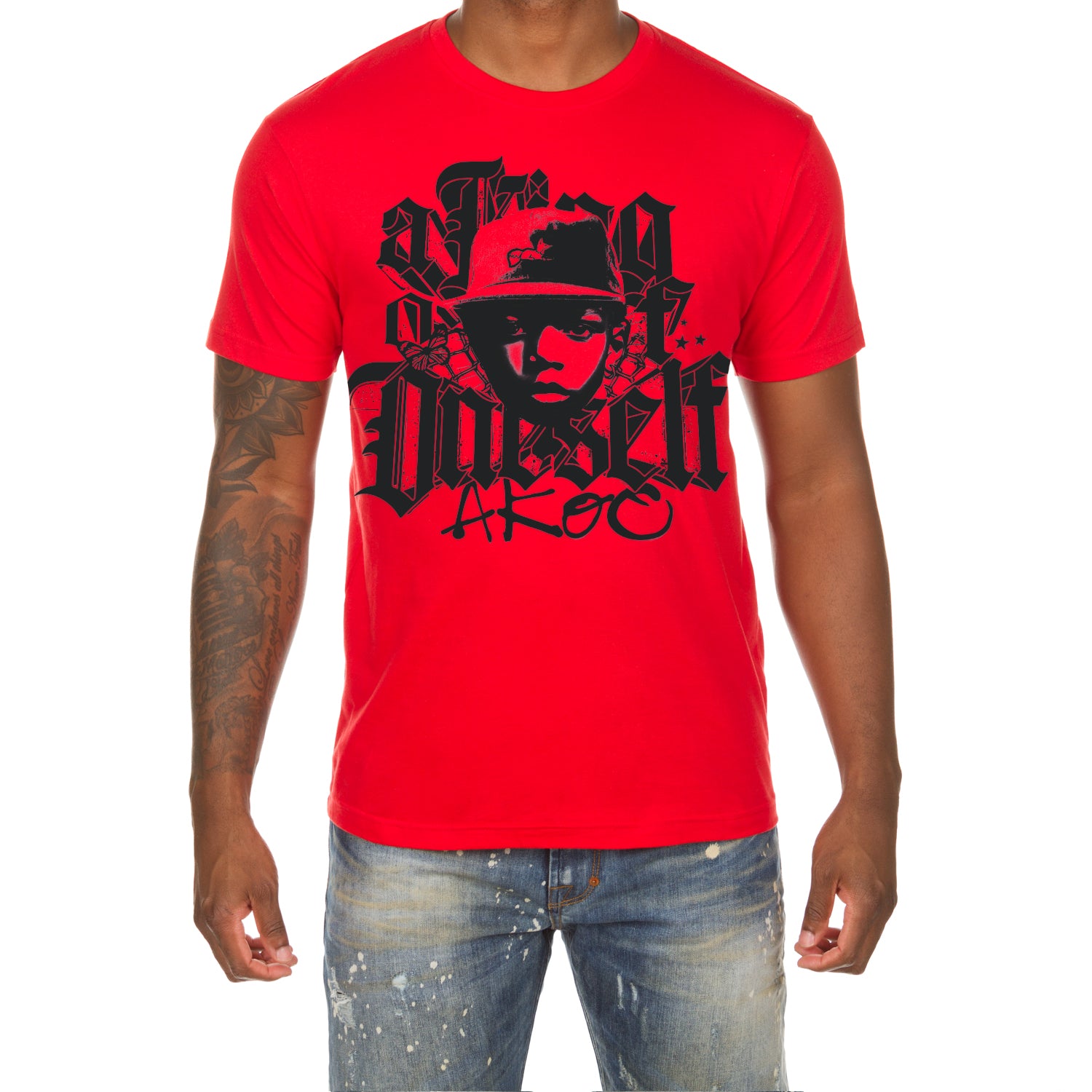 King SS Tee Akoo Mens (Red)