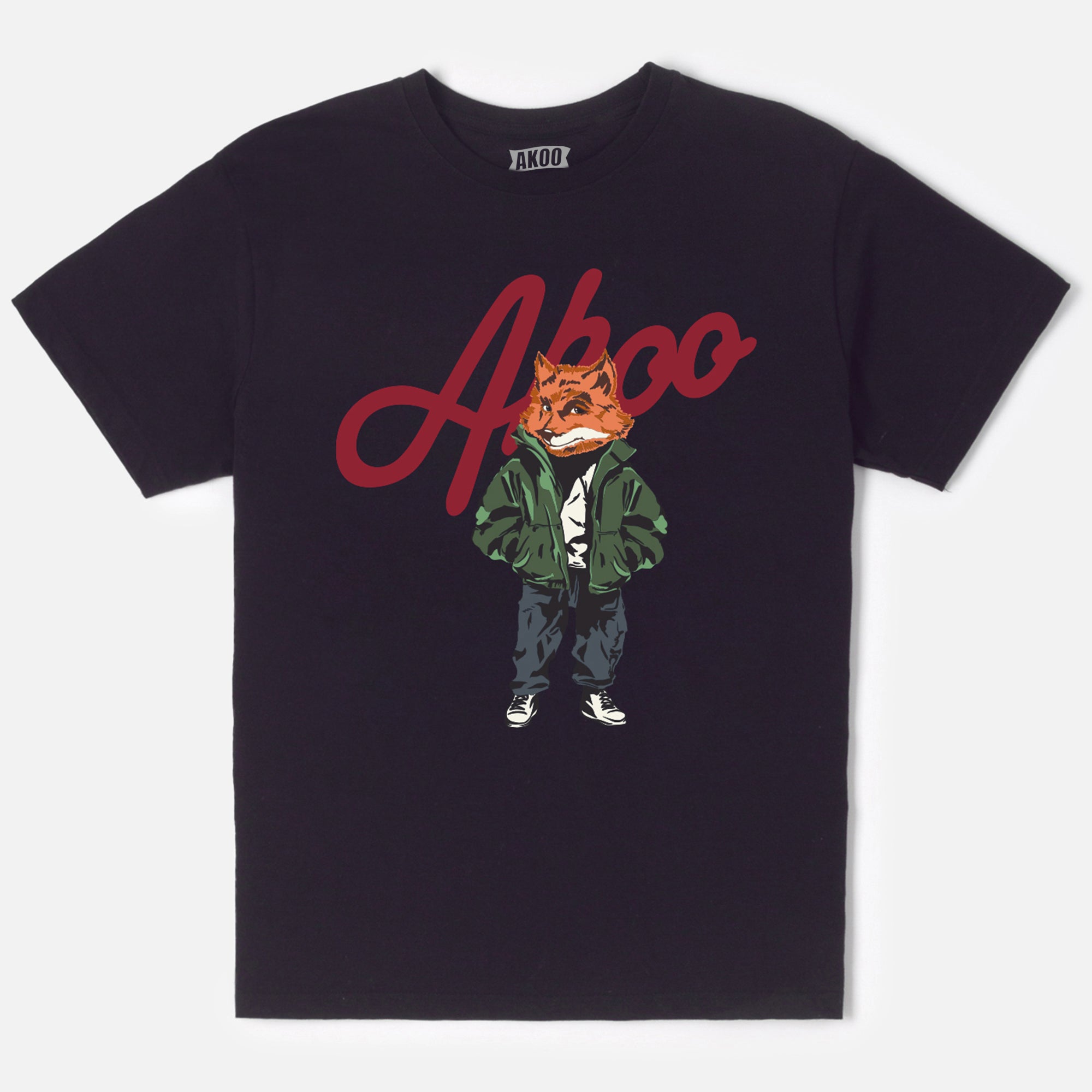 [ AKOO] high quality BANNER SLICK SS KNIT, BLACK, 4XL - $58