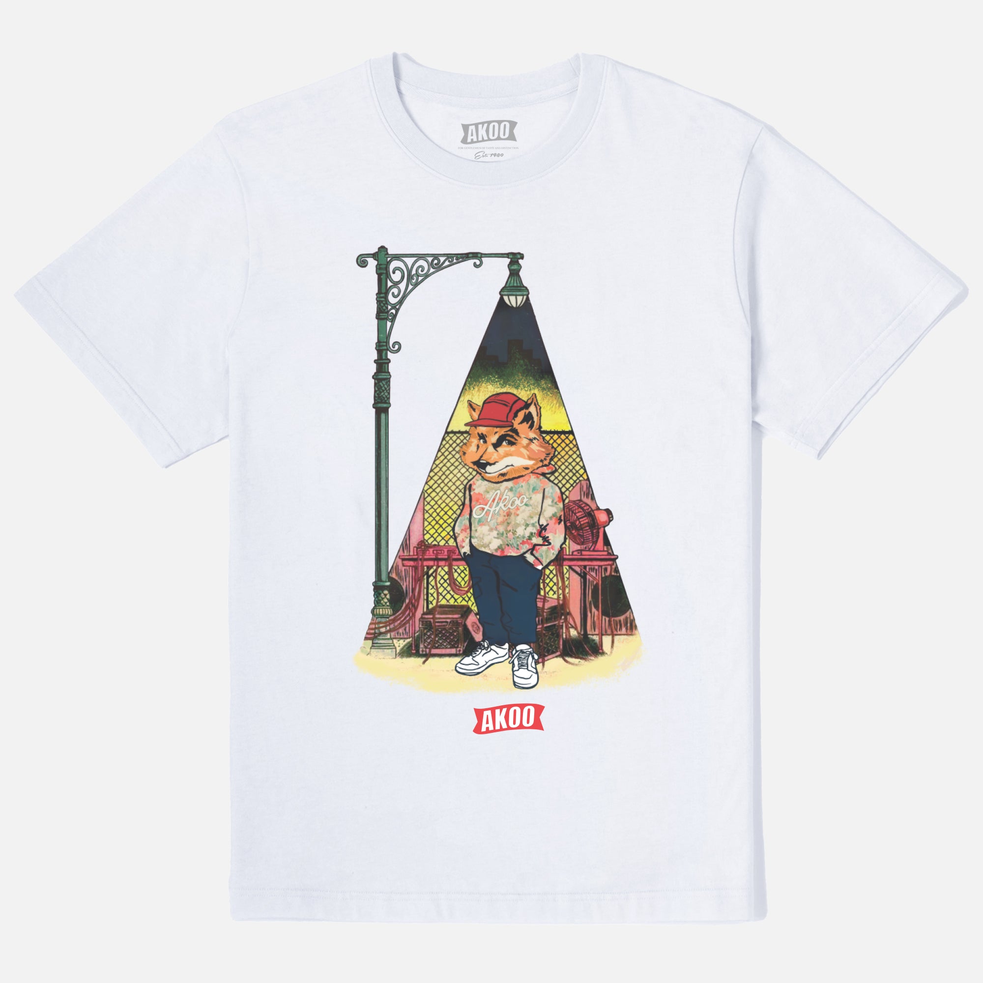 Block Party SS Tee (White)