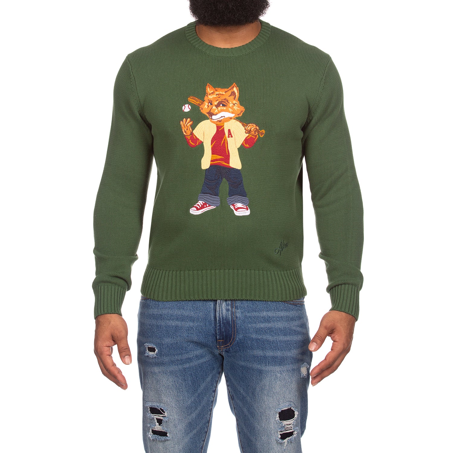 Slugger Slick Sweater (Greener Pastures)