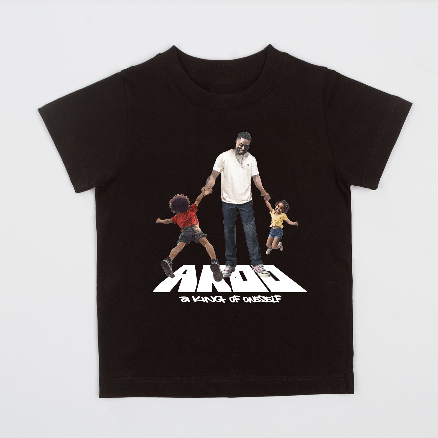 Spin SS Tee Kids (Black)