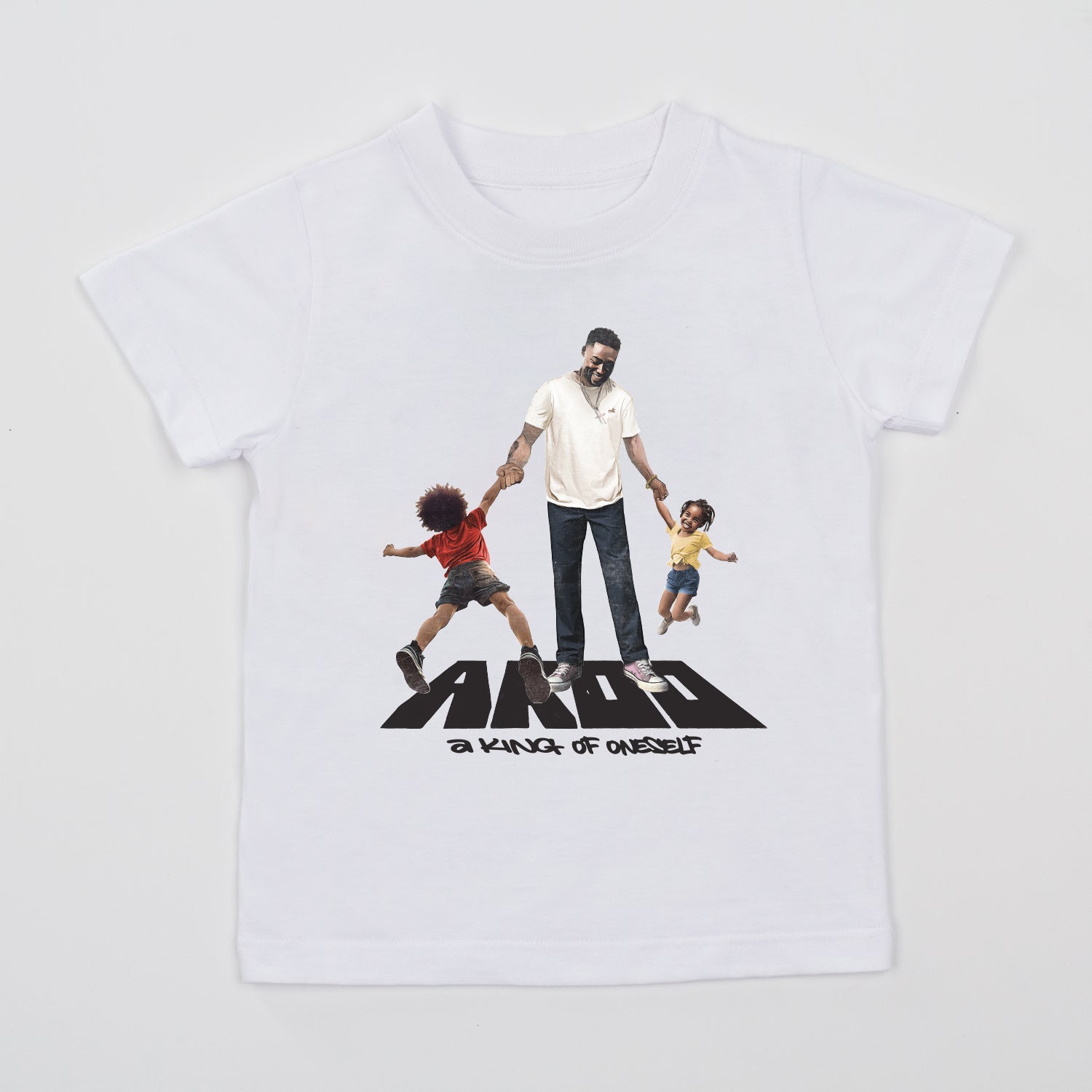 Spin SS Tee Kids (White)