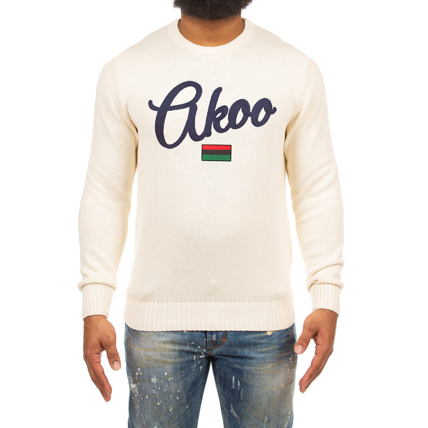 AKOO Script Sweater