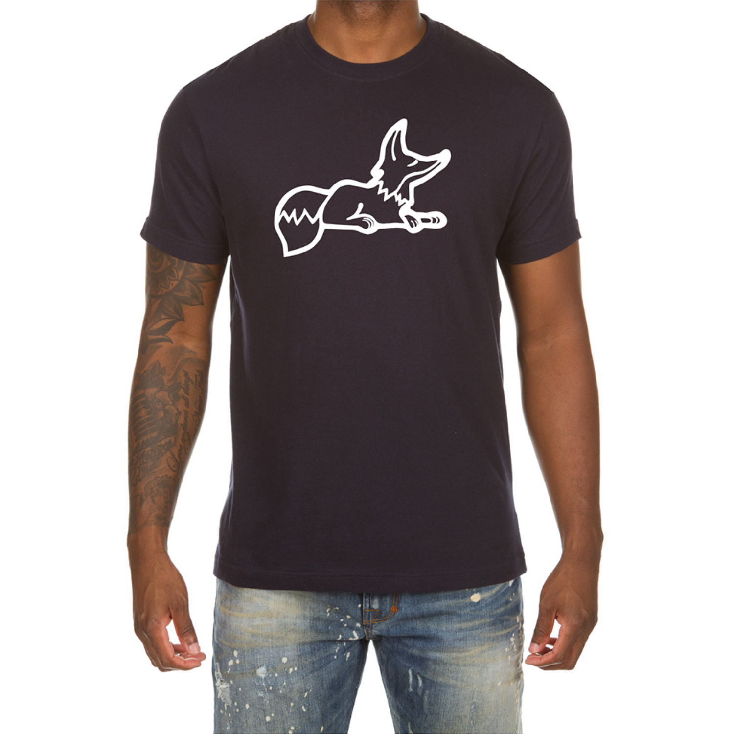 Snobby SS Tee (Navy/White)