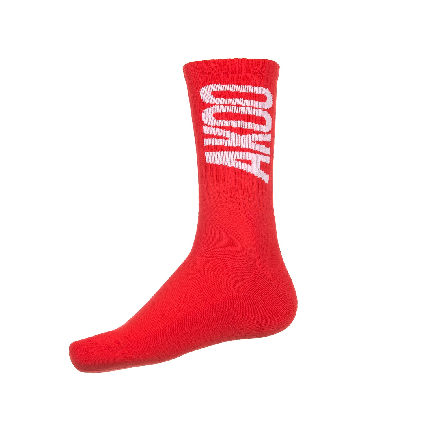 Akoo Mens Comfy Socks (Racing Red) - Akoo Clothing